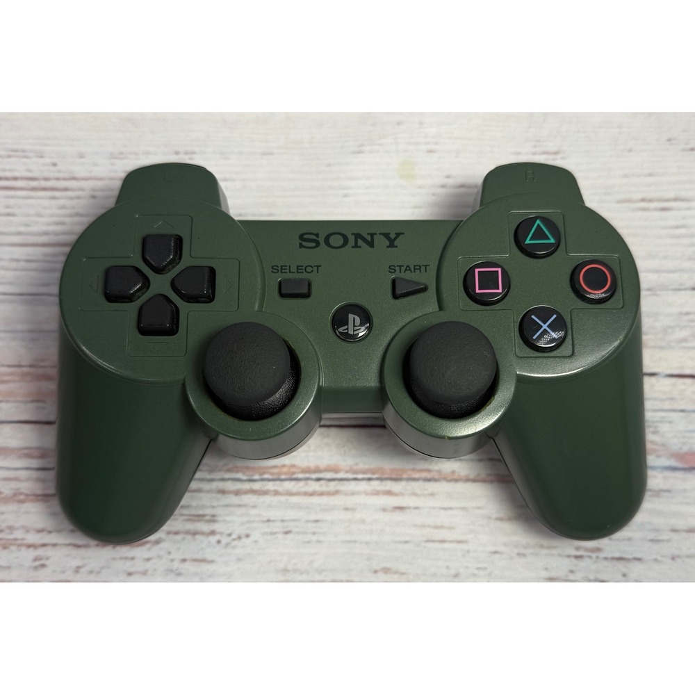 Sony PS3 DualShock 3 Sixaxis Wireless Controller Jungle Green CECHZC2U A1